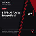 STR8 AI Artist Image Pack — STR8JACKET artist creative service