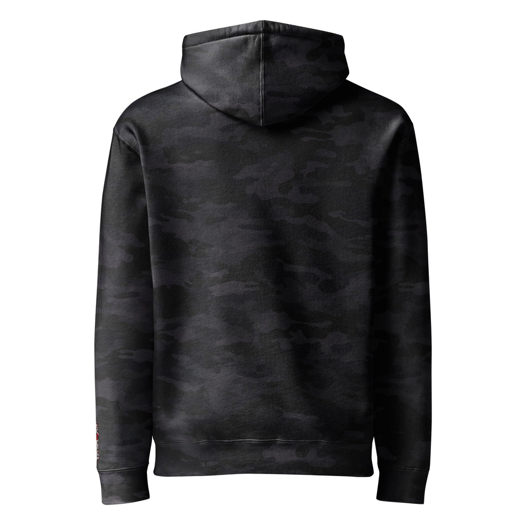 STR8JACKET Heavyweight Hoodie back view