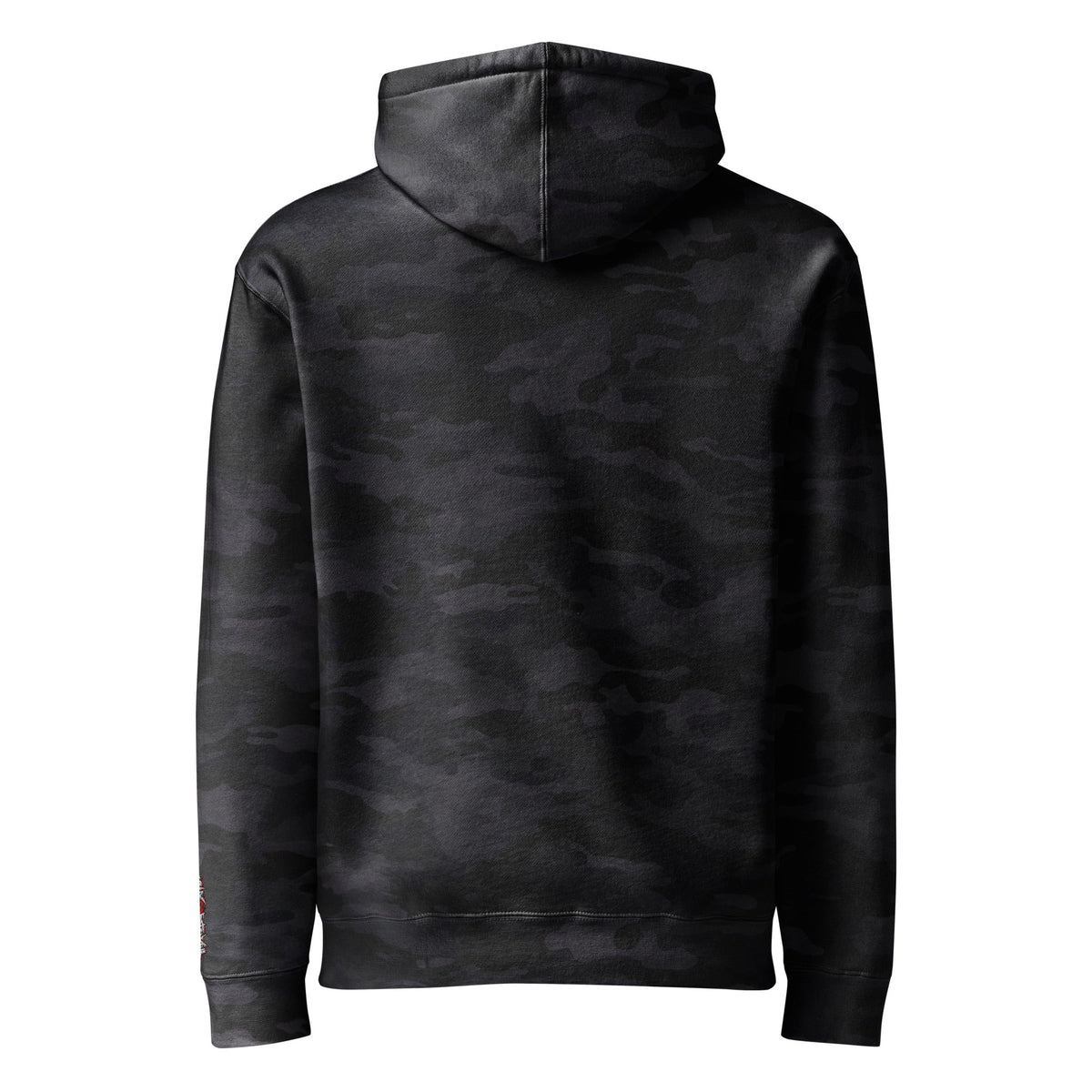 STR8JACKET Heavyweight Hoodie back view
