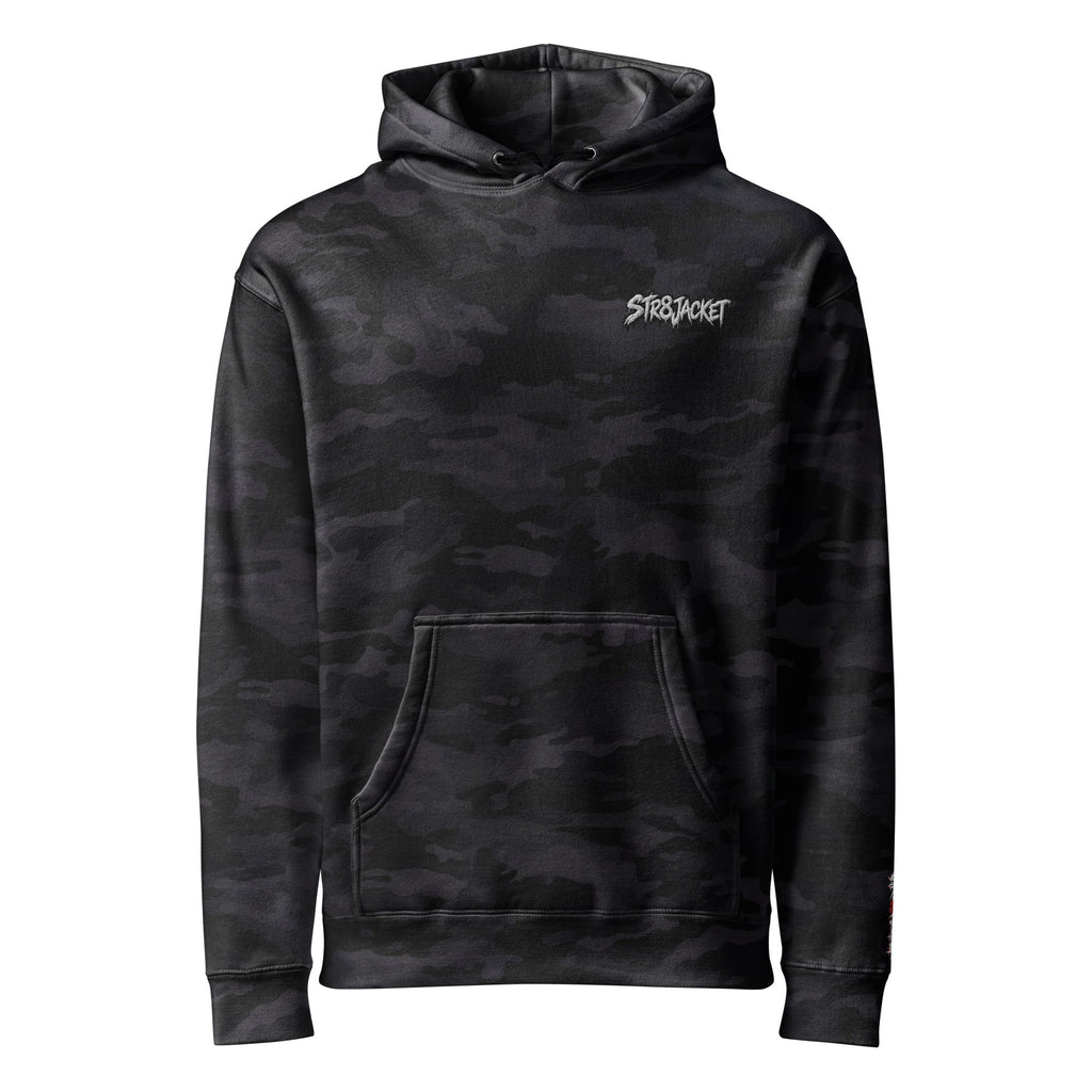 STR8JACKET Heavyweight Hoodie front view